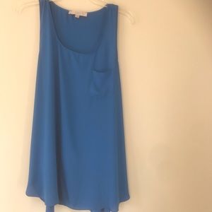 Ann Taylor Loft Blue Blouse Sz XL